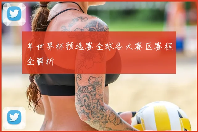年世界杯预选赛全球各大赛区赛程全解析